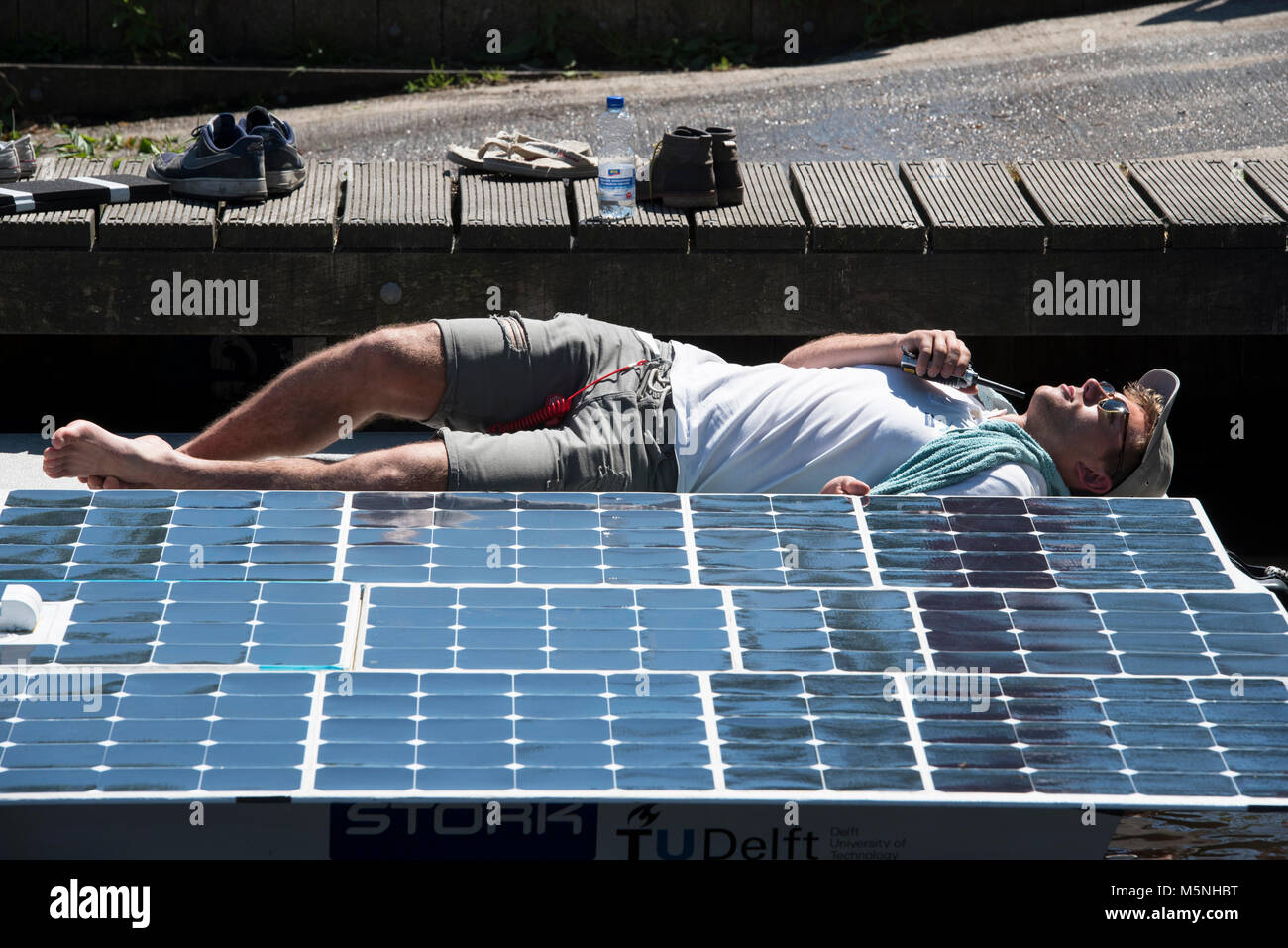 The Netherlands. Akkrum. 27-05-2017. Dutch Championship solar boat race ...