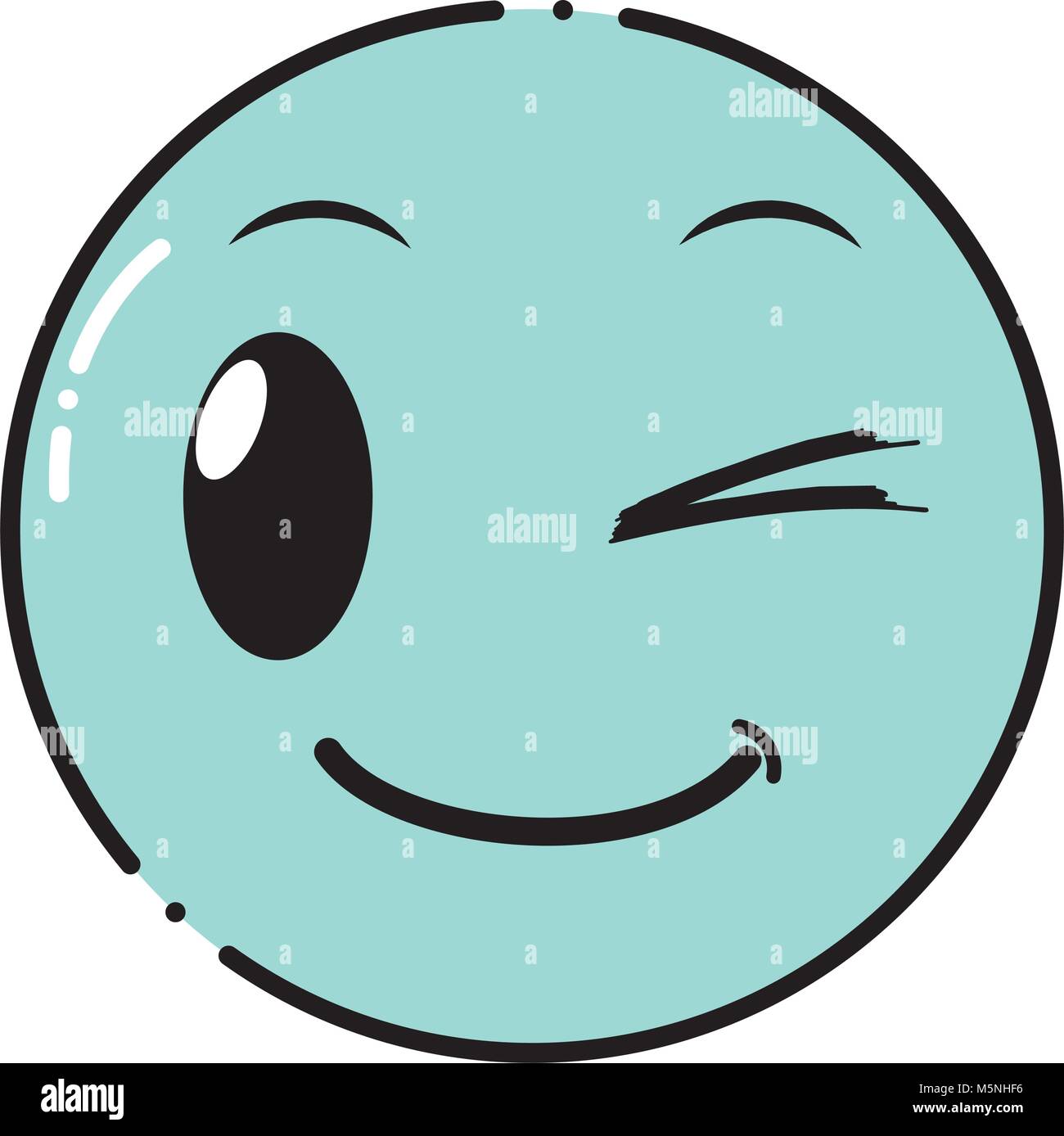 color good face gesture emoji expression Stock Vector Image & Art - Alamy