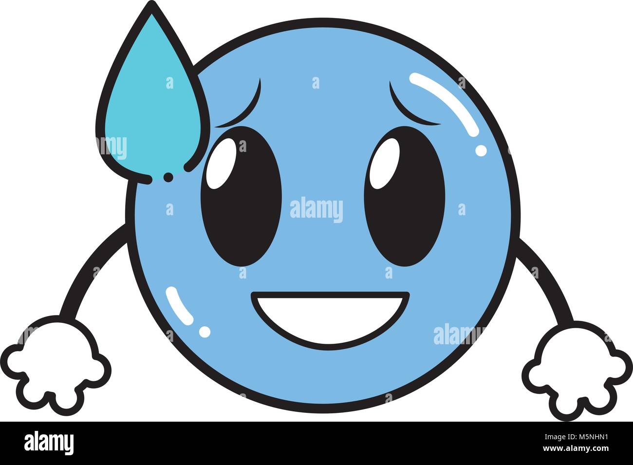 color shame laugh emoji face expression with arms Stock Vector Image &amp; Art - Alamy