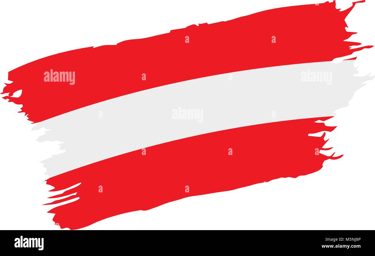 Austria flag, vector illustration Stock Vector Image & Art - Alamy
