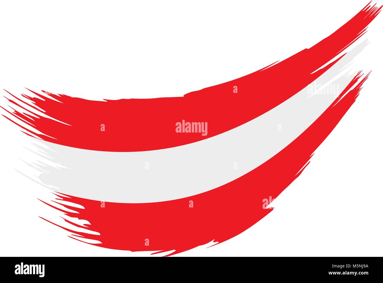 Austria flag, vector illustration Stock Vector Image & Art - Alamy