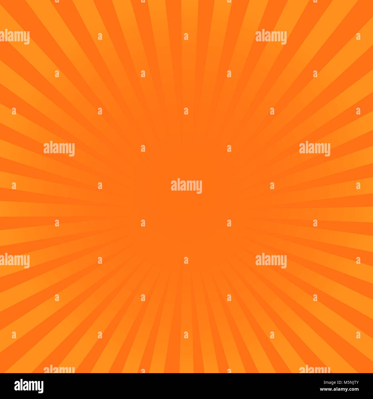 Sunburst orange rays pattern. Radial sunburst ray background vector ...