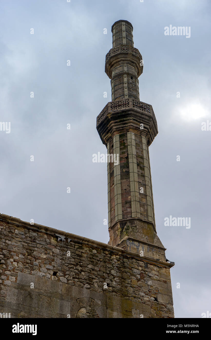 Bayezid Mehmed I Mosque in Didymoteicho town, Greece. Stock Photo