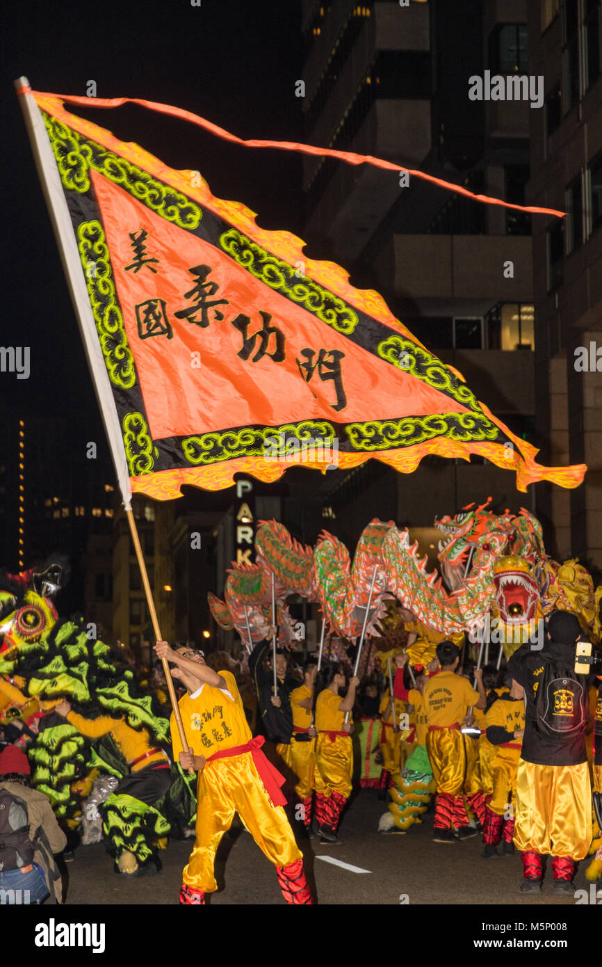 Chinese parade san francisco fan dance hires stock photography and