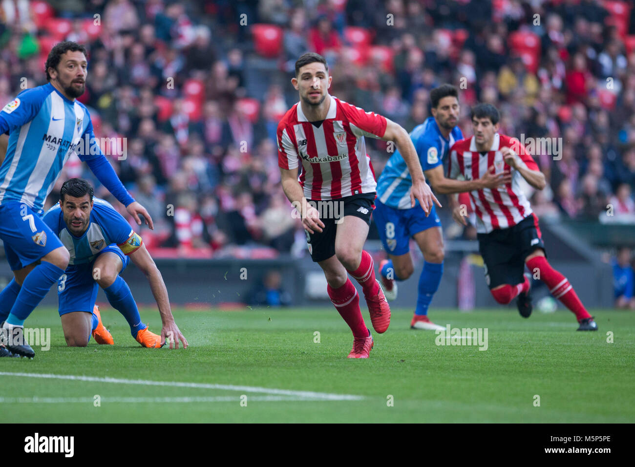 (5) Yeray Alvarez (7) Manuel Rolando Iturra during the Spanish La Liga ...