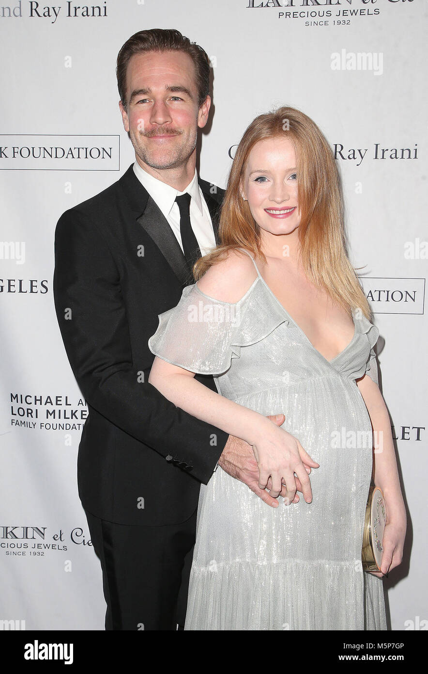 24 February 2018 - Hollywood, California - James Van Der Beek, Kimberly