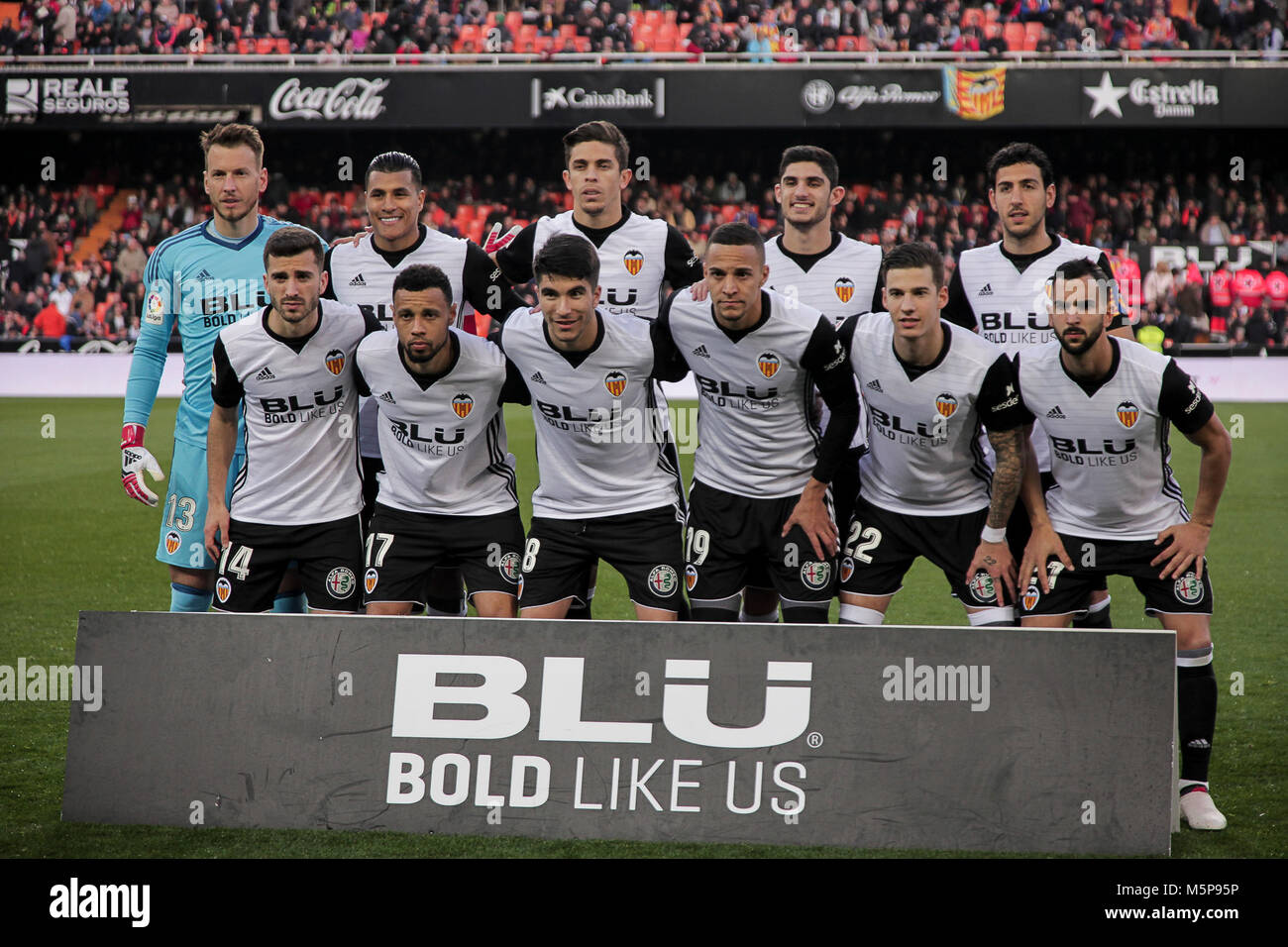 Valencia cf vs real sociedad hi-res stock photography and images - Alamy