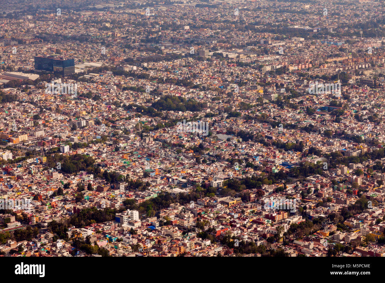 Mexico city skyline blue sky hi-res stock photography and images - Alamy