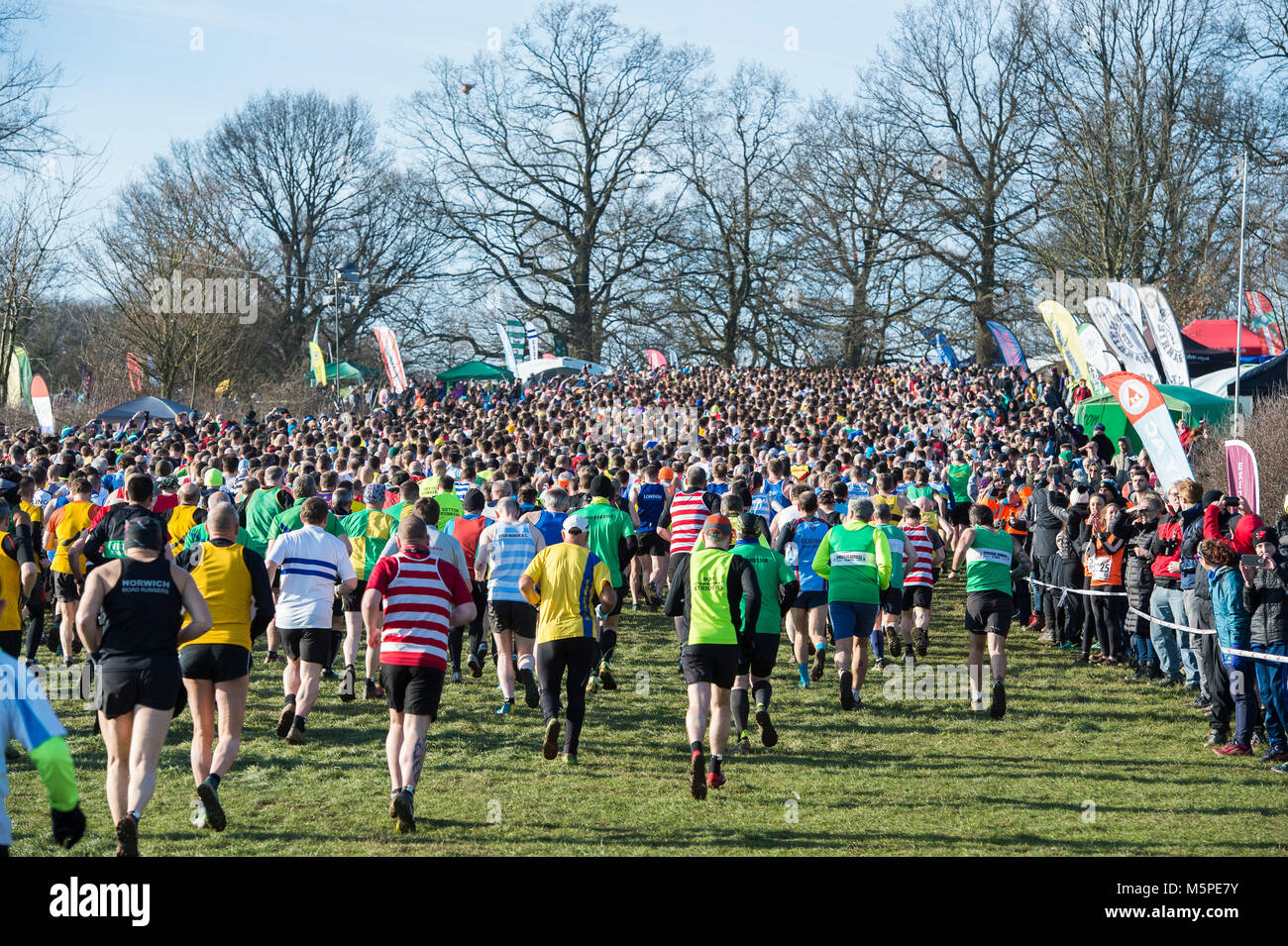 English National Cross Country Championships 2018 Stock Photo Alamy