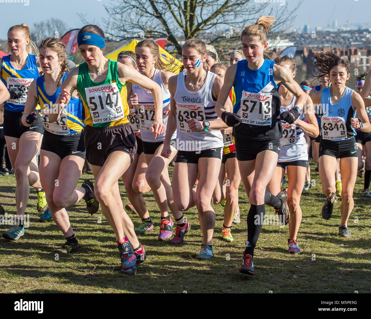 English National Cross Country Championships 2018 Stock Photo Alamy