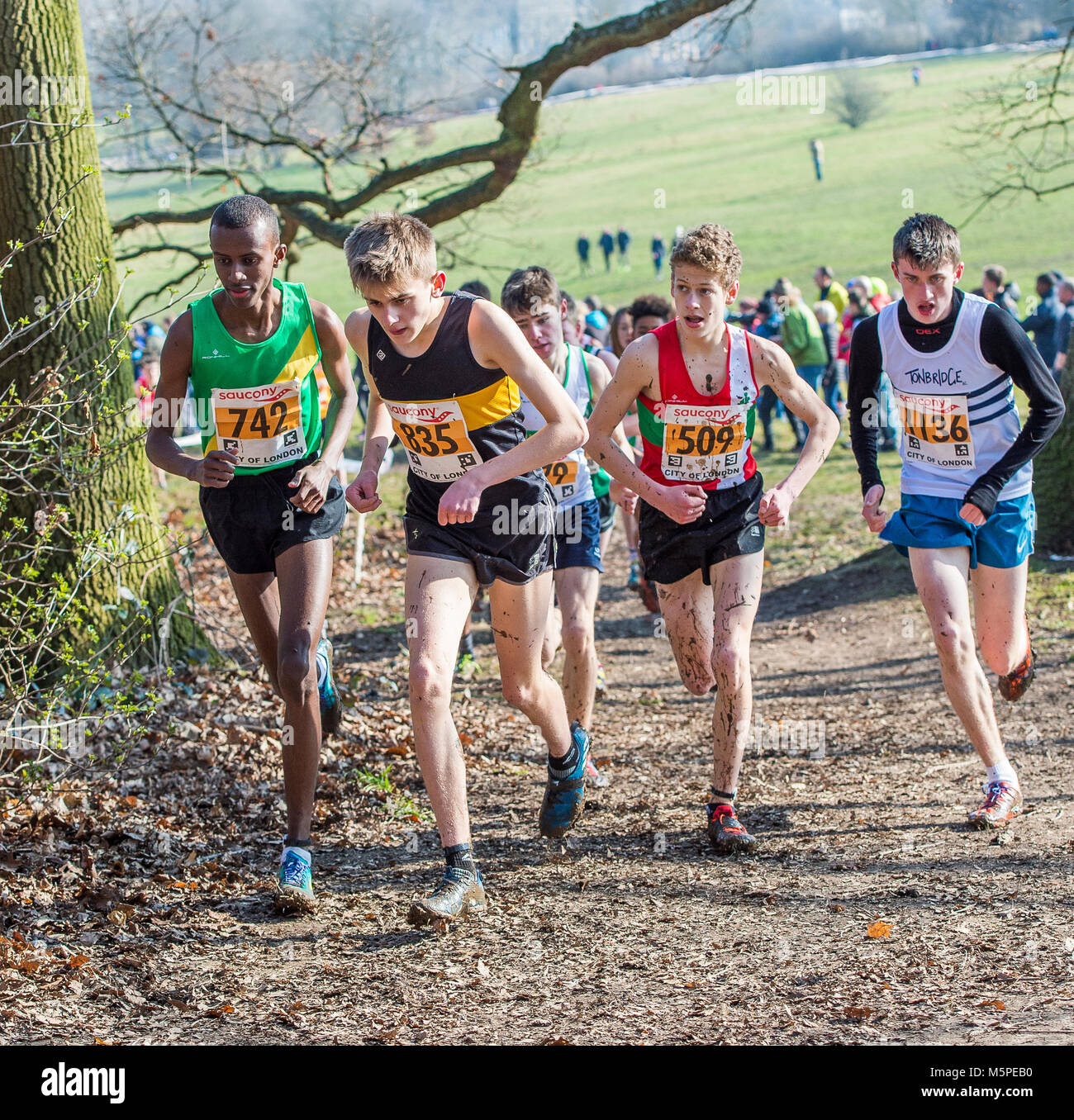 English National Cross Country Championships 2018 Stock Photo Alamy
