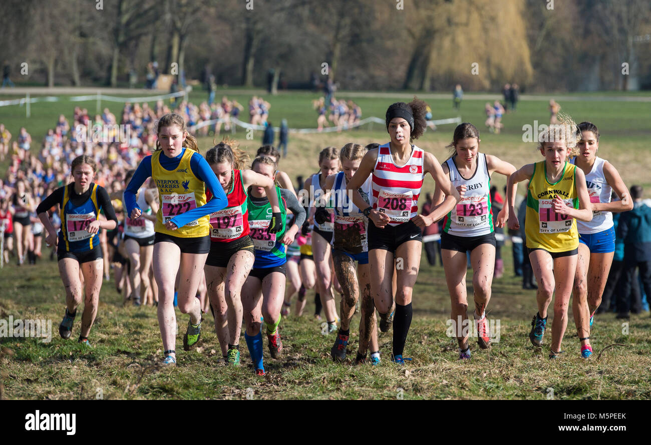 English National Cross Country Championships 2018 Stock Photo Alamy