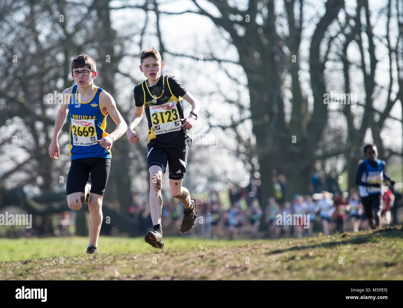 English National Cross Country Championships 2018 Stock Photo Alamy
