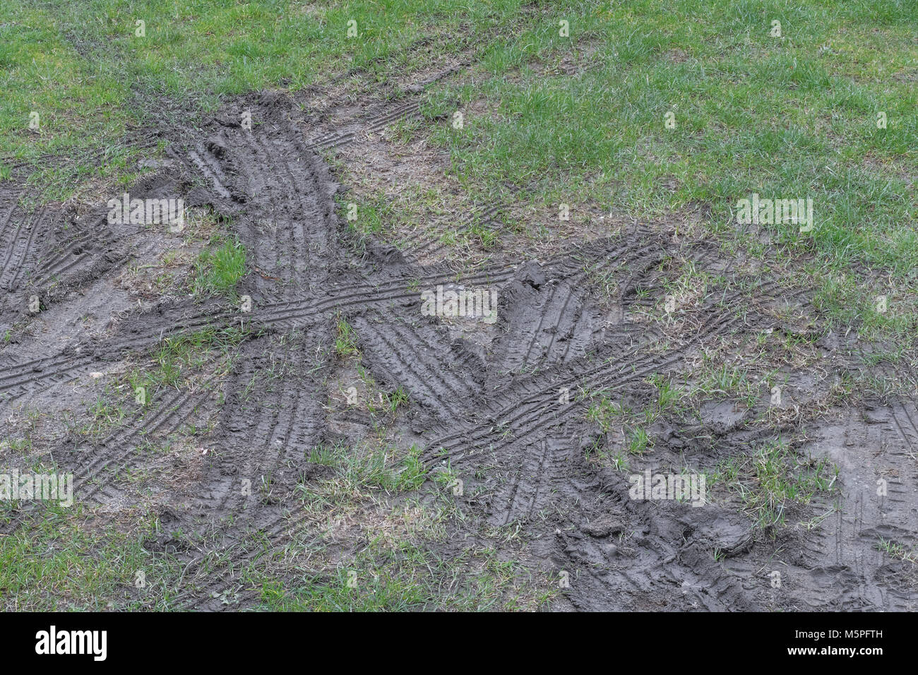 Curved tyre tracks hires stock photography and images Alamy