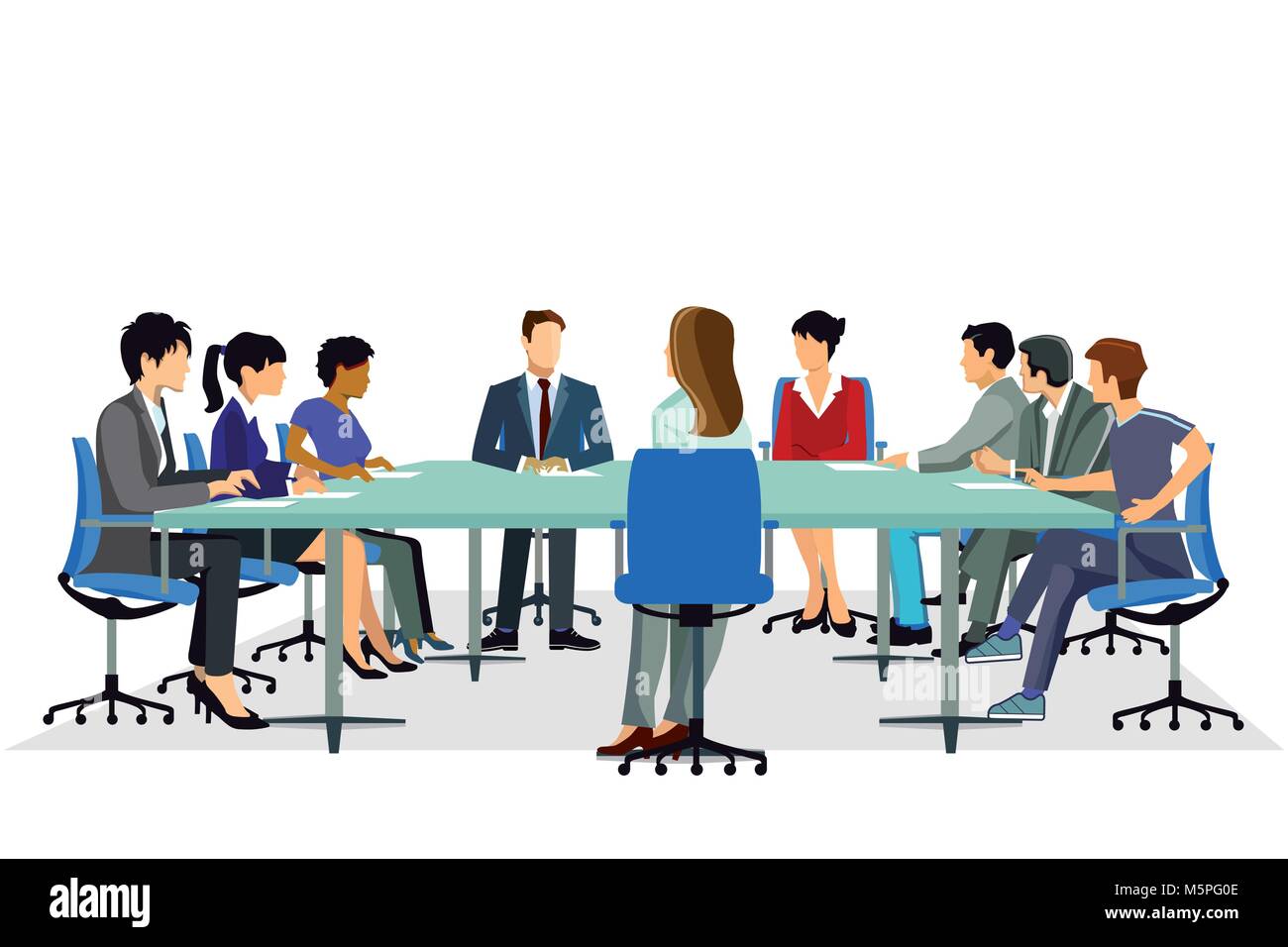 Meeting Conference, Discussion, Seminar Stock Vector Image & Art - Alamy