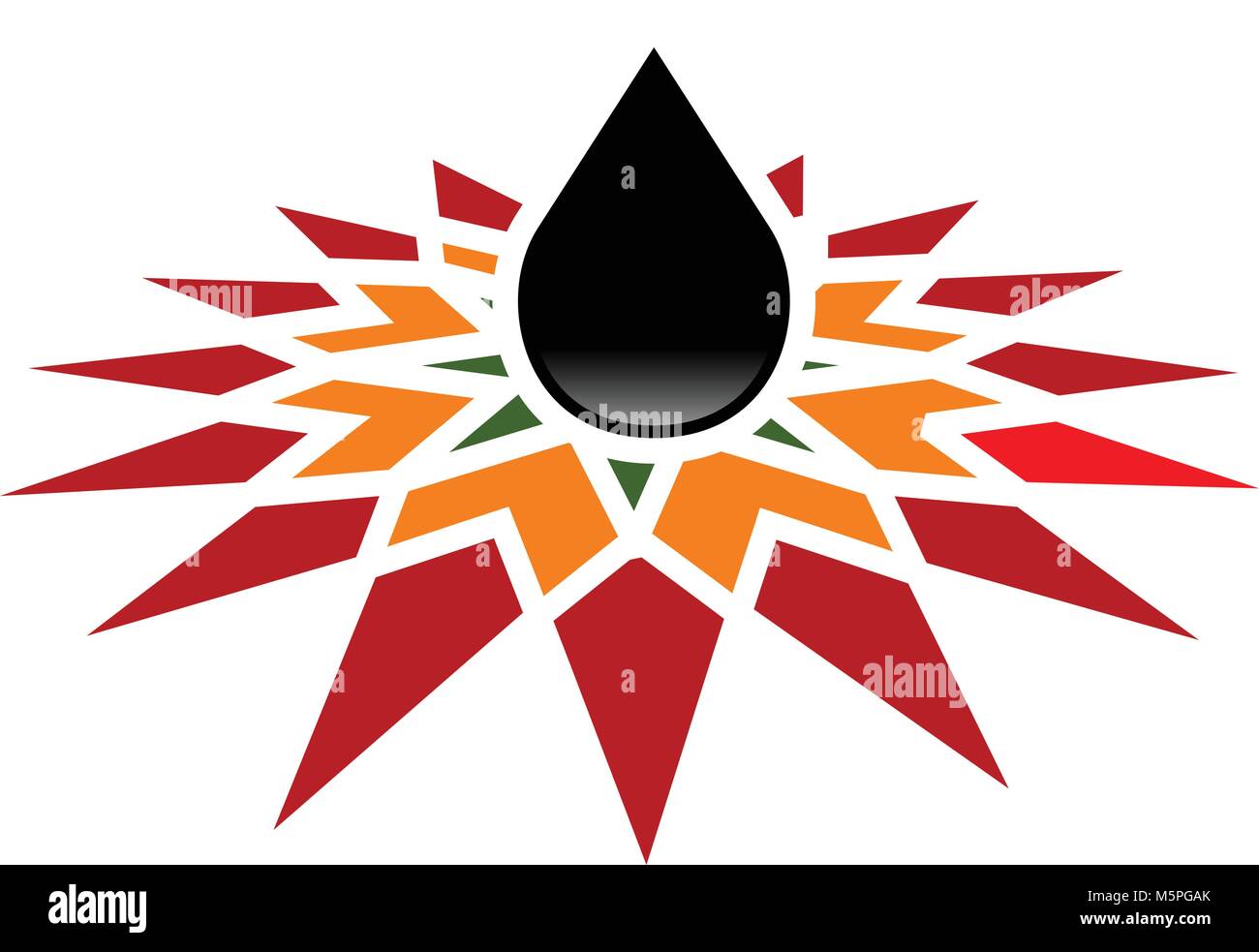 Petroleum Development Company Oil Stock Vector Image Art Alamy