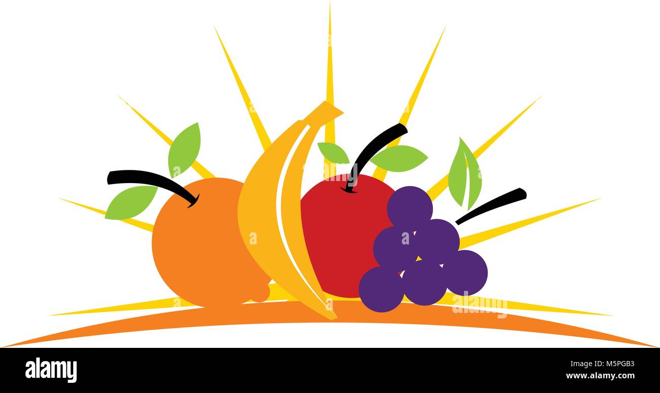 Tropical fruit vendor Stock Vector Images - Alamy