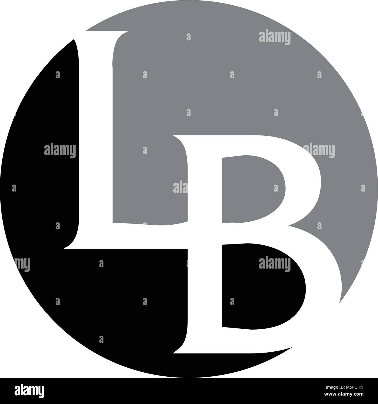 Letter LB Modern Stock Vector Image & Art - Alamy
