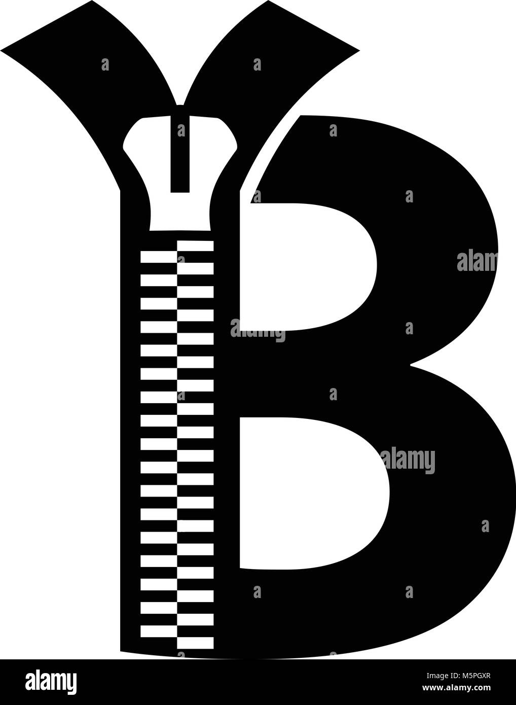 b letter design