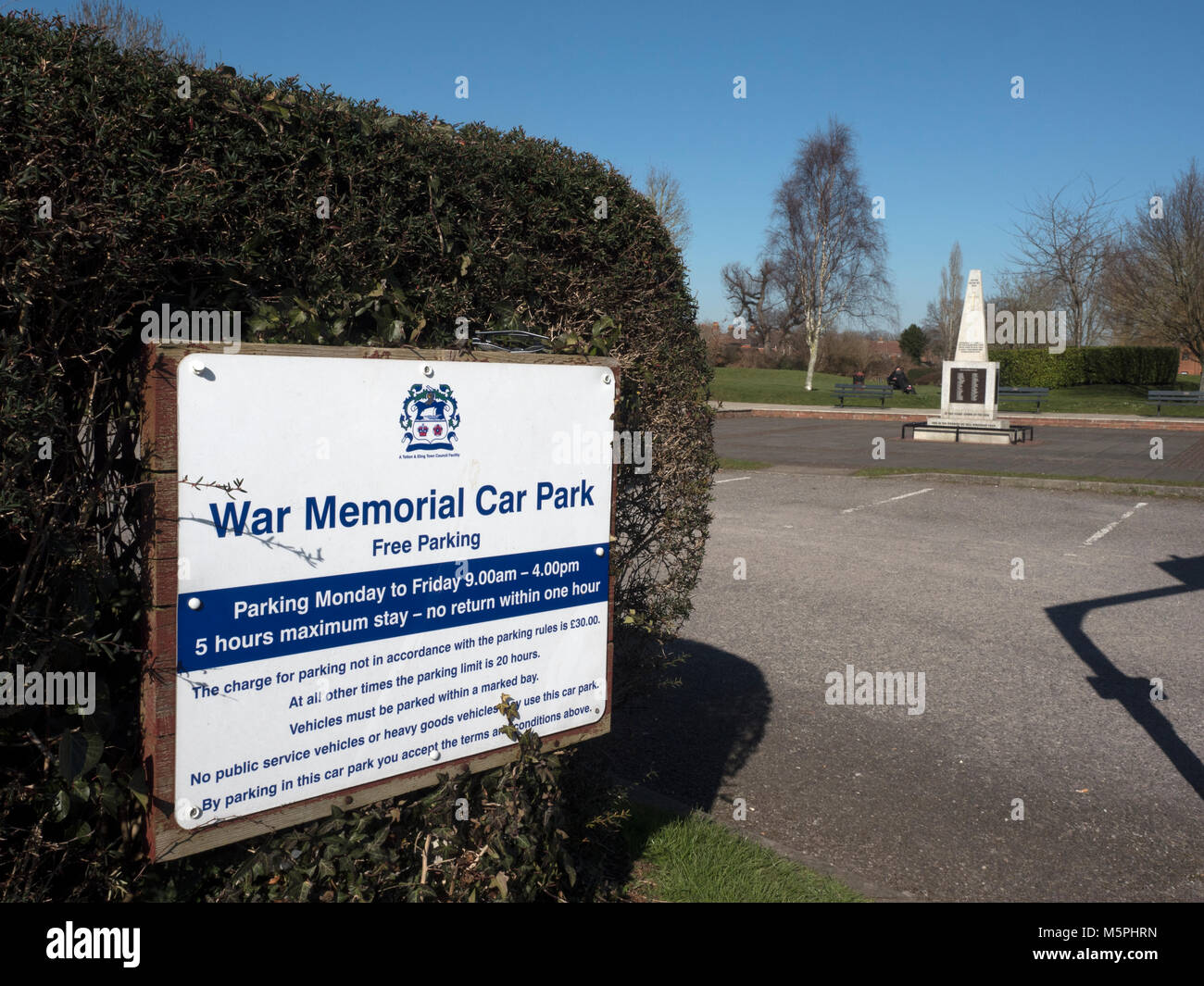 Memorial car park hi-res stock photography and ima