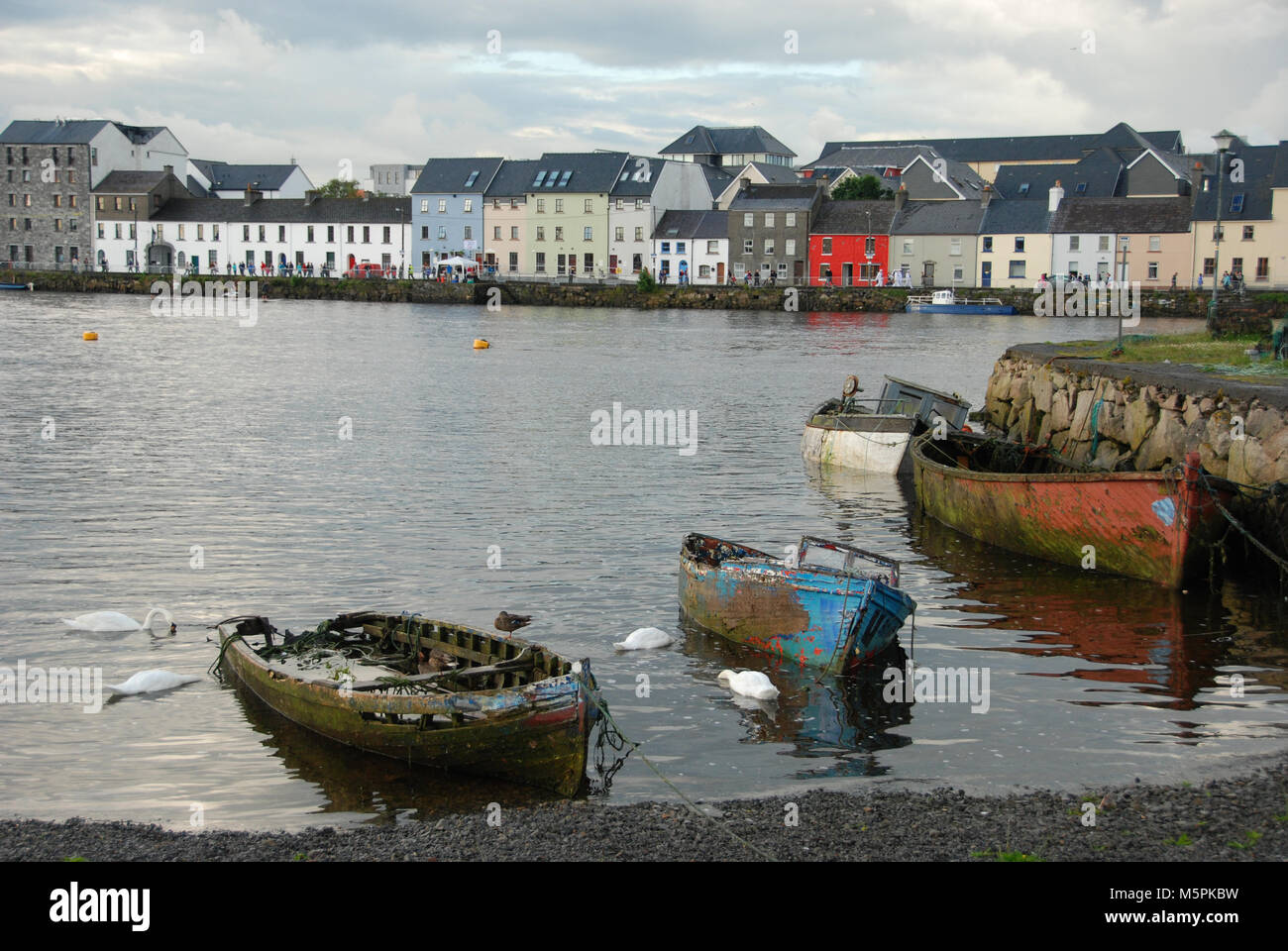 Paisaje en Galway, Irlanda Stock Photo