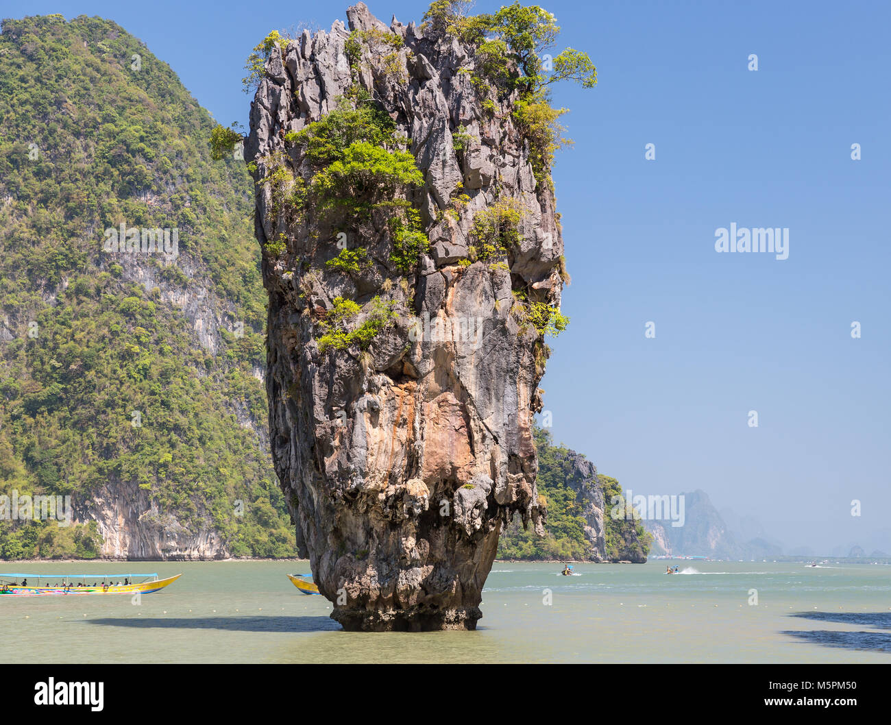 Khao Phing Kan or Ko Khao Phing Kan is an island in Thailand, in Phang