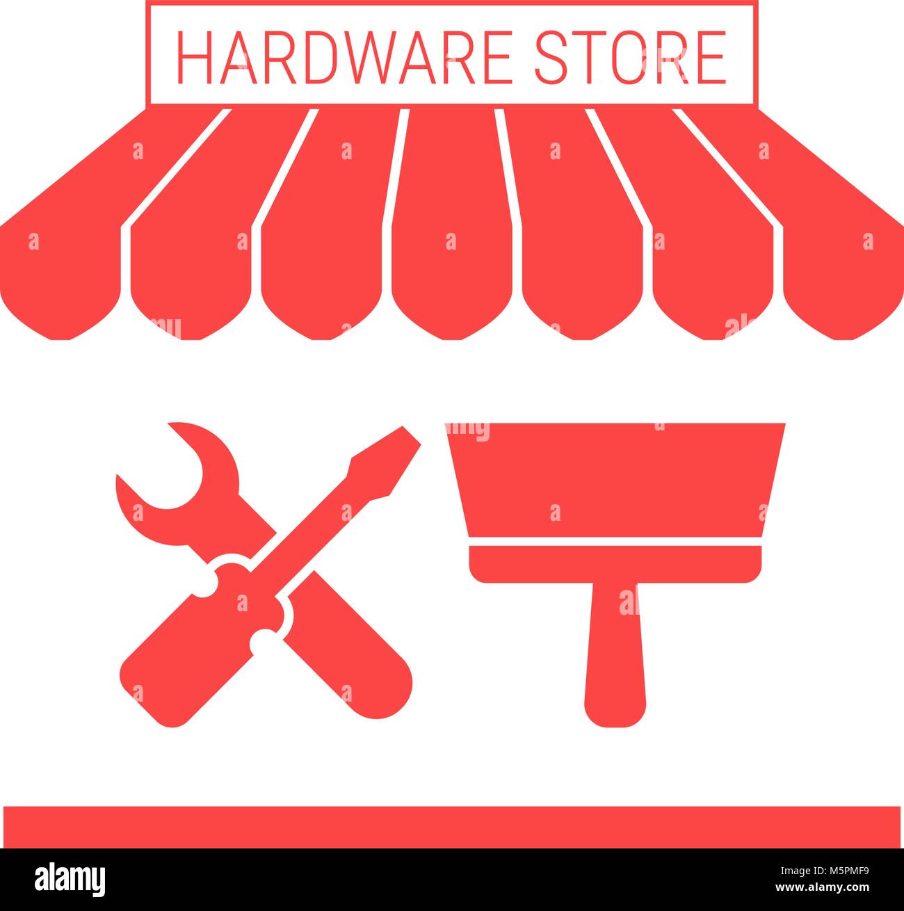 Hardware shop trading Stock Vector Images Alamy