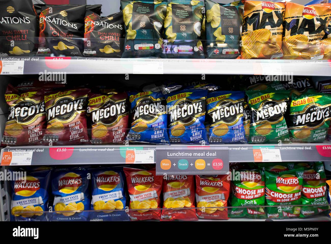 Crisps supermarket uk hires stock photography and images Alamy