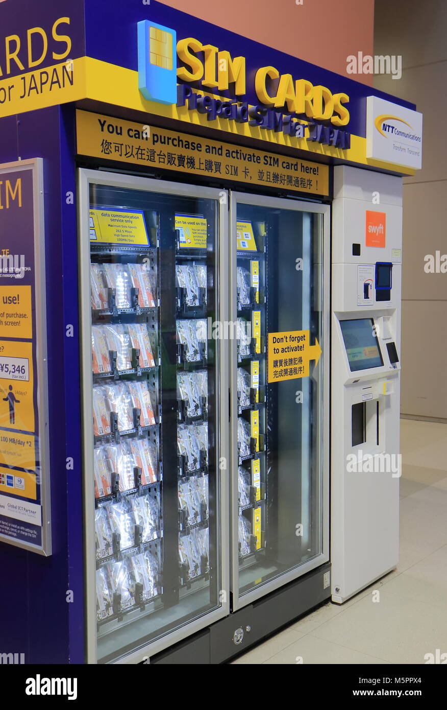 SIM Card Vending Machines : sim card vending machine