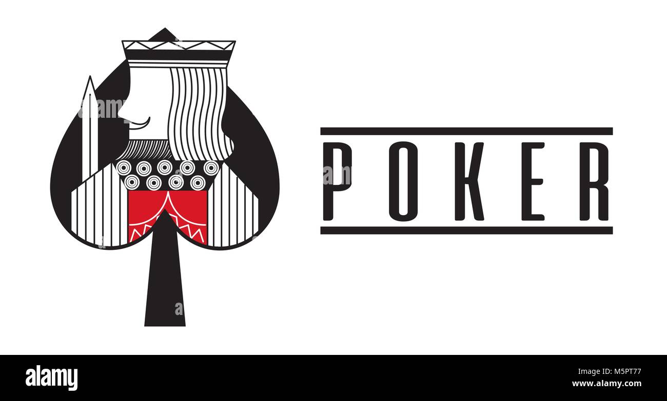 casino spade king card poker game banner Stock Vector Image & Art Alamy