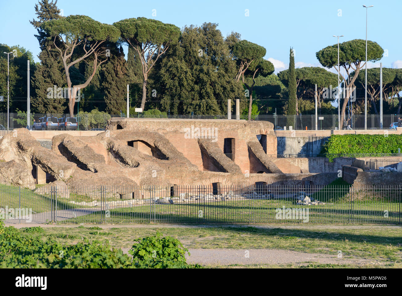 The Circus Maximus Ruins In Italian Circo Massimo An Ancient Roman Chariot Racing Stadium And Mass Entertainment Venue Located In Rome Italy Stock Photo Alamy