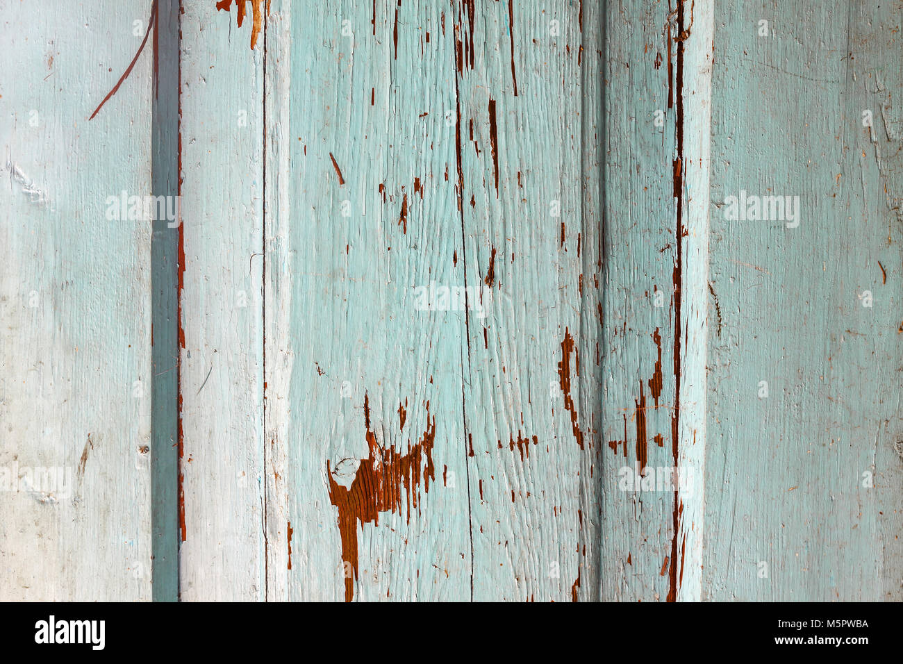 Colored wood background with peeling old paint Stock Photo - Alamy