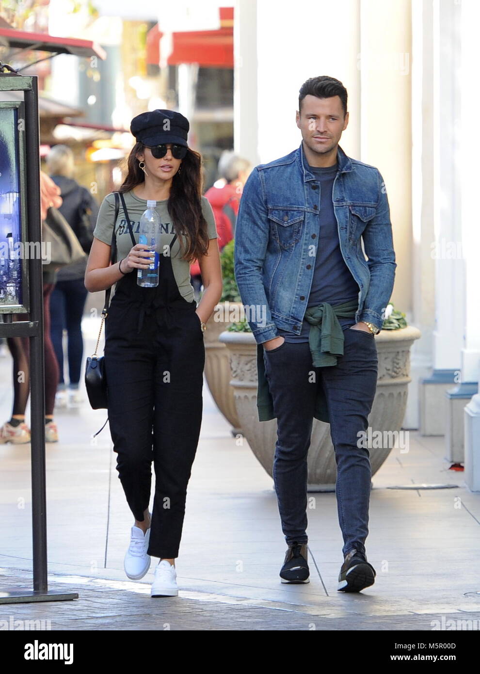 Mark Wright and wife Michelle Keegan go shopping at The Grove Featuring:  Mark Wright, Michelle Keegan Where: Los Angeles, California, United States  When: 25 Jan 2018 Credit: WENN Stock Photo - Alamy