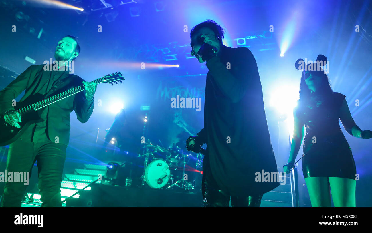 Motionless in White perform live at Koko in London's Camden Town during