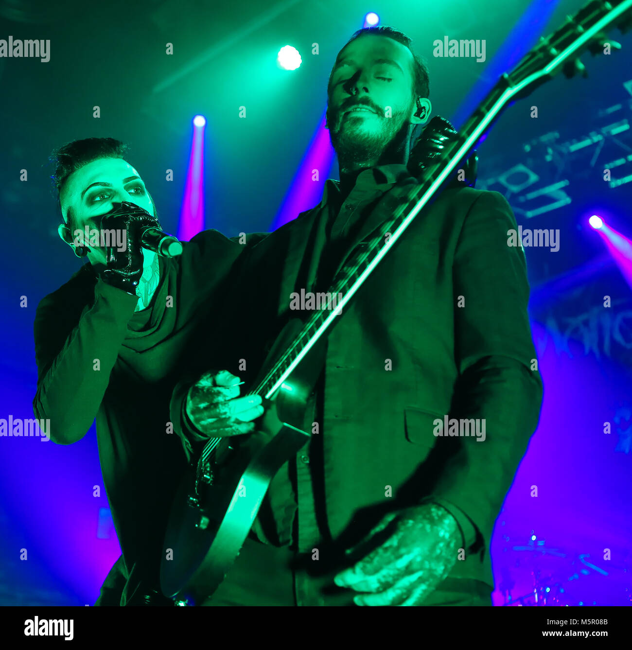 Motionless in White perform live at Koko in London's Camden Town during