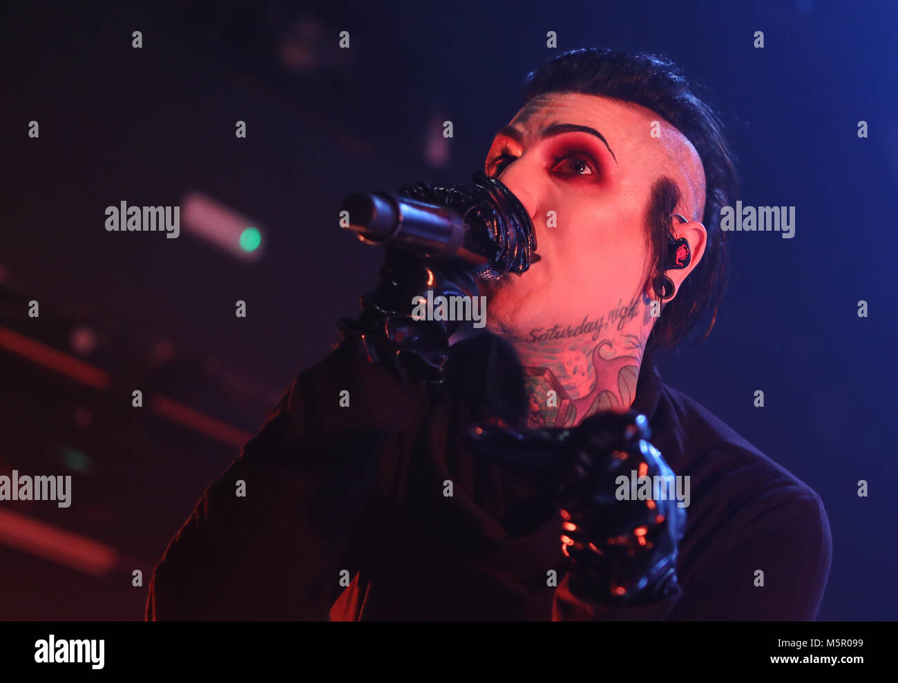 Motionless in White perform live at Koko in London's Camden Town during