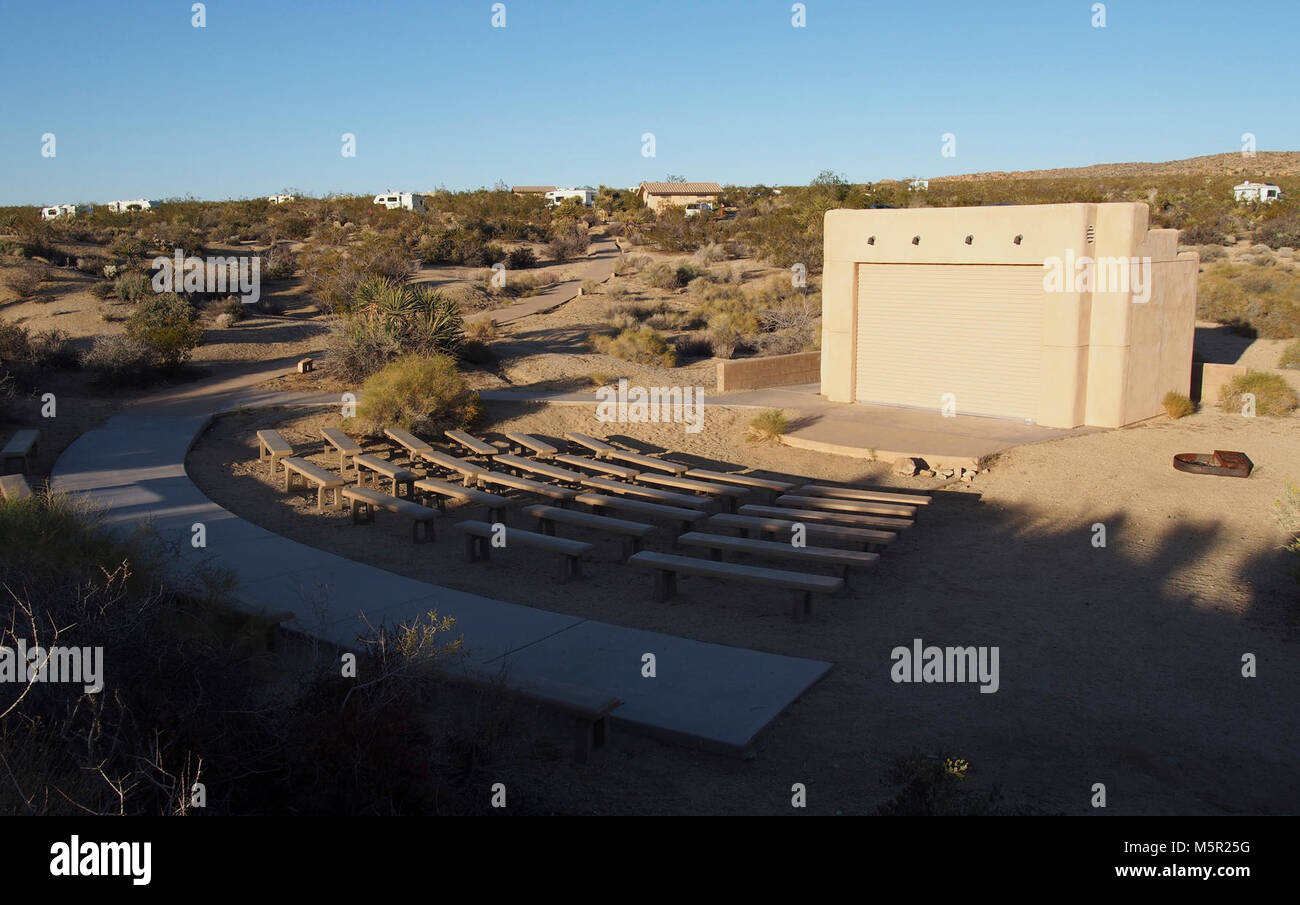 Cottonwood Campground amphitheater . Cottonwood Campground is one of