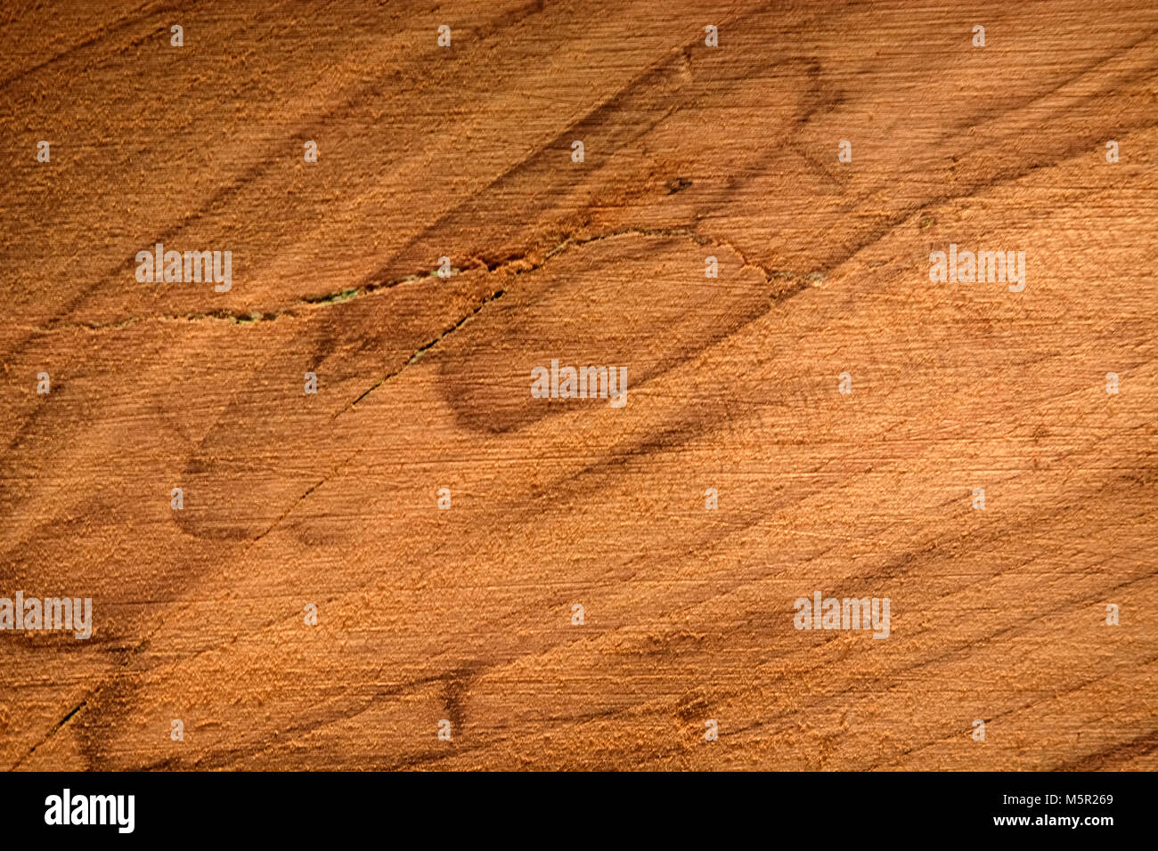 Brown wooden rough texture background Stock Photo