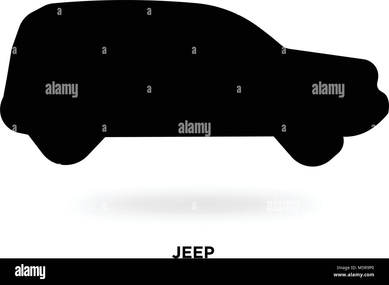 Download jeep silhouette Stock Vector Art & Illustration, Vector ...