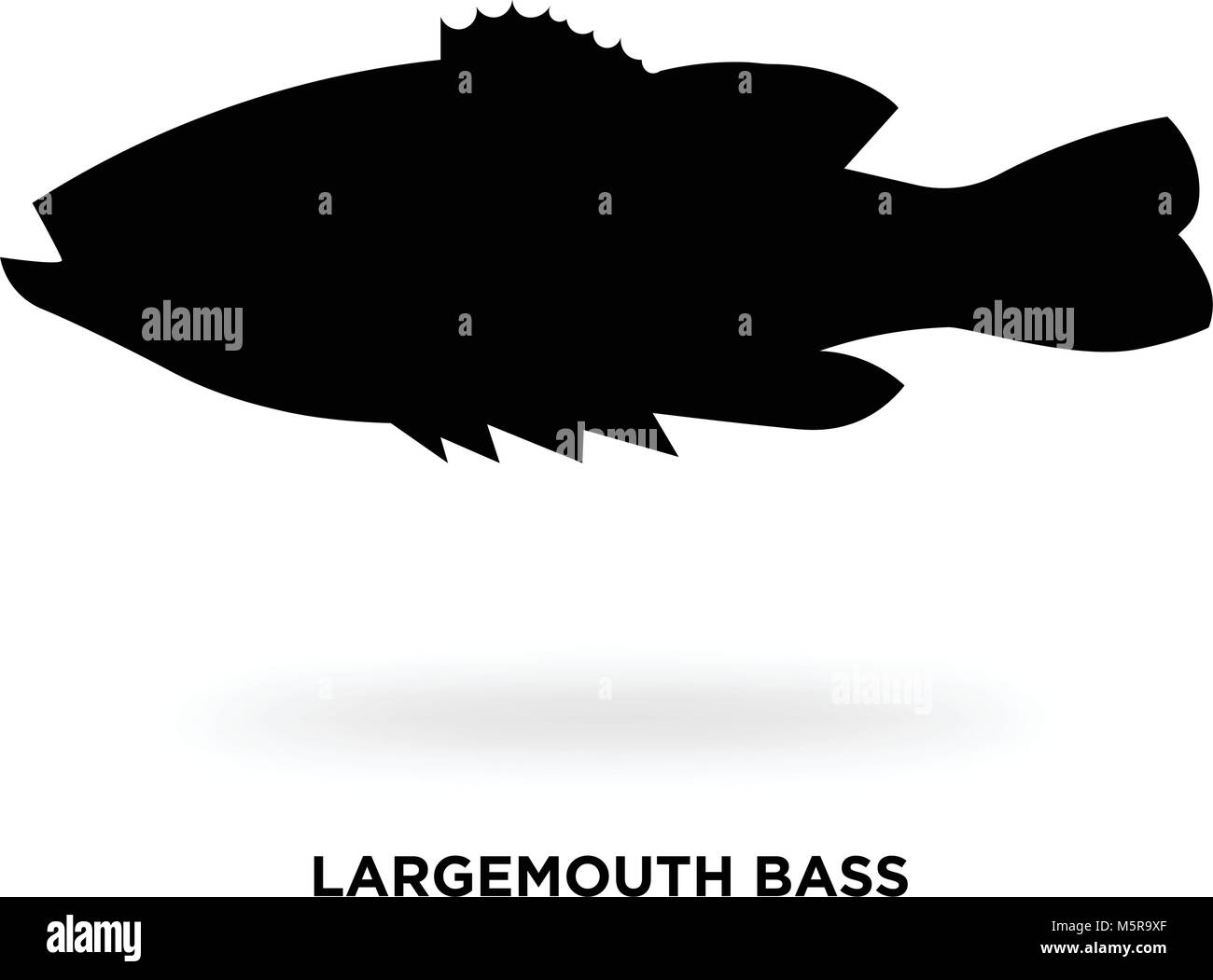 Free Free 234 Silhouette Largemouth Bass Svg SVG PNG EPS DXF File