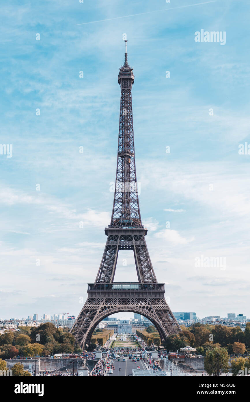 Eiffel Tower picture frame Stock Photo Alamy