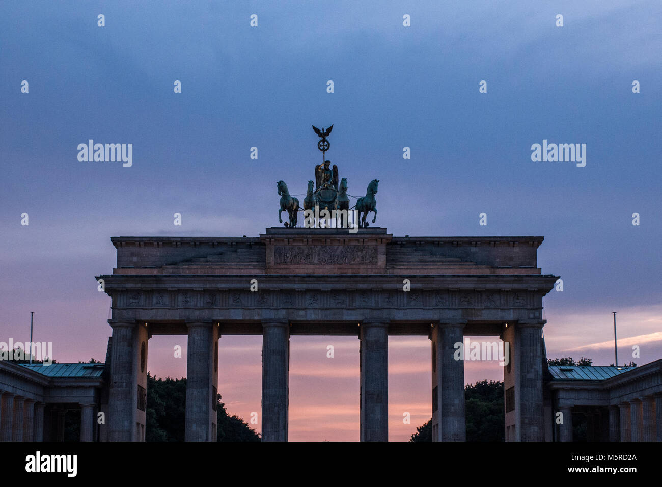 Brandenburg Gate, Berlin, Germany Stock Photo