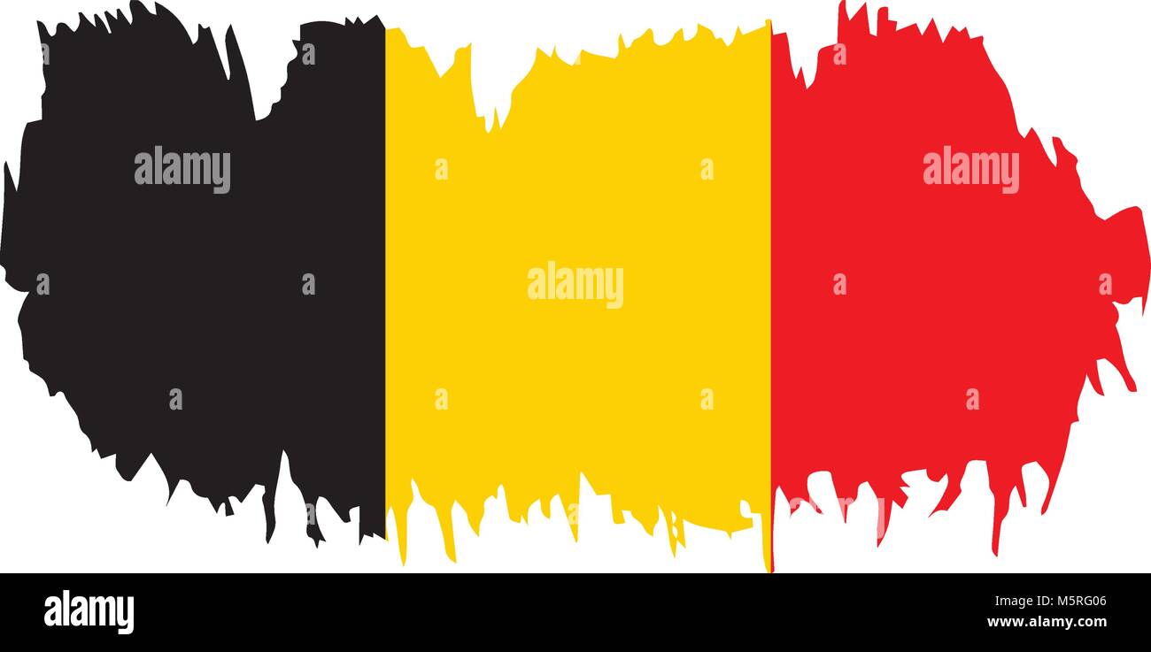 Flag of Belgium, Vector illustration Stock Vector Image & Art - Alamy