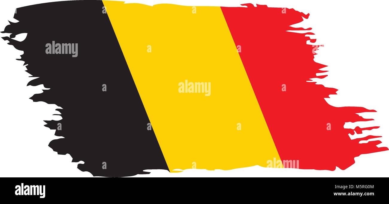 Flag of Belgium, Vector illustration Stock Vector Image & Art - Alamy