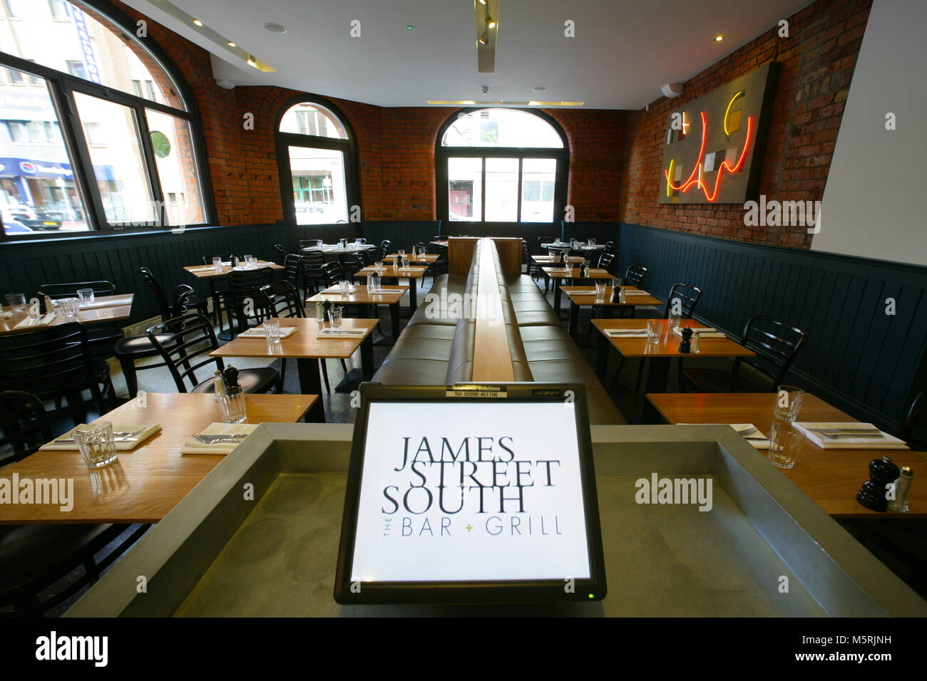 The Bar and Grill, 21 James Street South, Belfast, BT2 7GA. Photograph