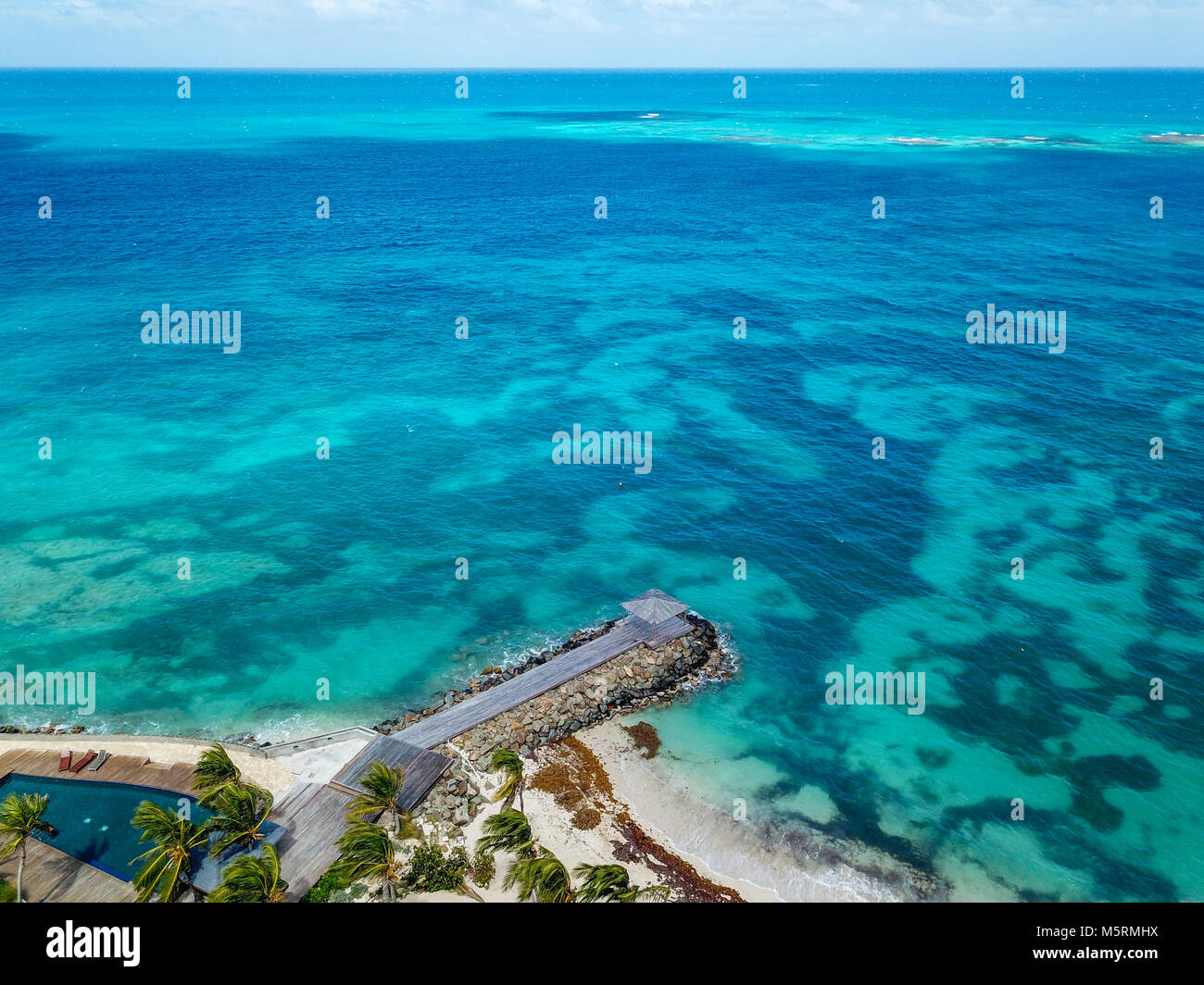 Hodges Bay Beach, Antigua Stock Photo Alamy