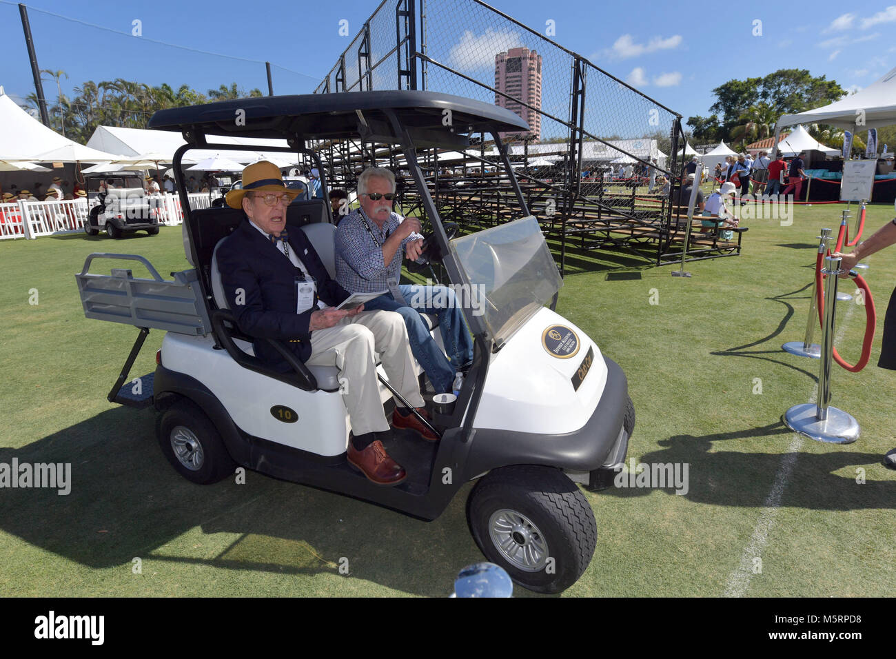 Boca Raton, FL, USA. 25th Feb, 2018. Jay Leno, Wayne Carini and actor Tim Allen judge and host 175 of the finest collector cars and motorcycles from around the country will gather on the show field at the famed Boca Raton Resort & Club: Credit: Hoo Me.Com/Media Punch **No Ny Dallies****/Alamy Live News Stock Photo
