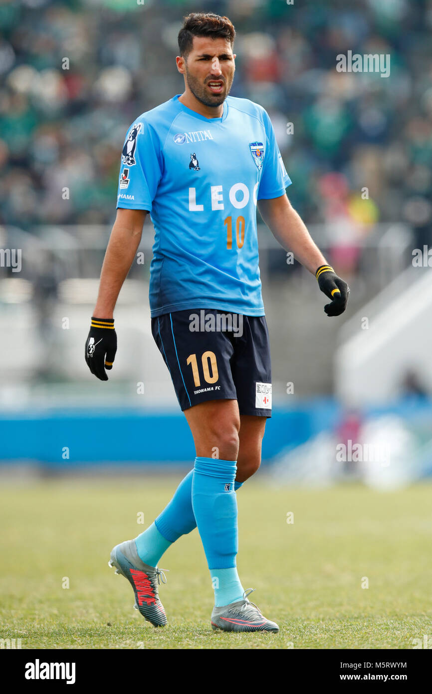 Ibba Yokohama Fc February 25 18 Football Soccer 18 J2 League Match Between Yokohama Fc 0 0 Matsumoto Yamaga Fc At Nhk Spring Mitsuzawa Football Stadium In Kanagawa Japan Credit Aflo Alamy Live News