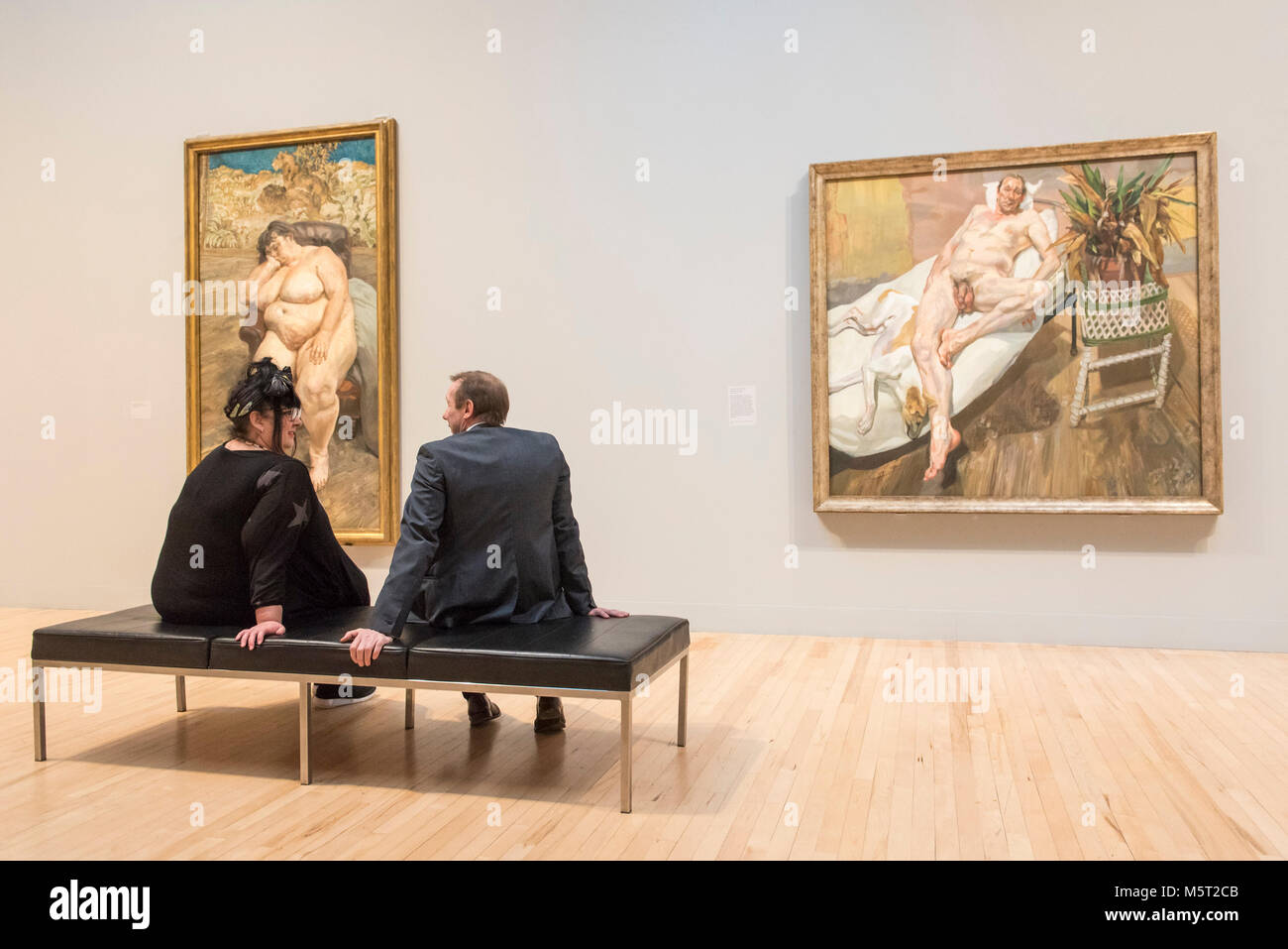 Lucian Freud And Francis Bacon High Resolution Stock