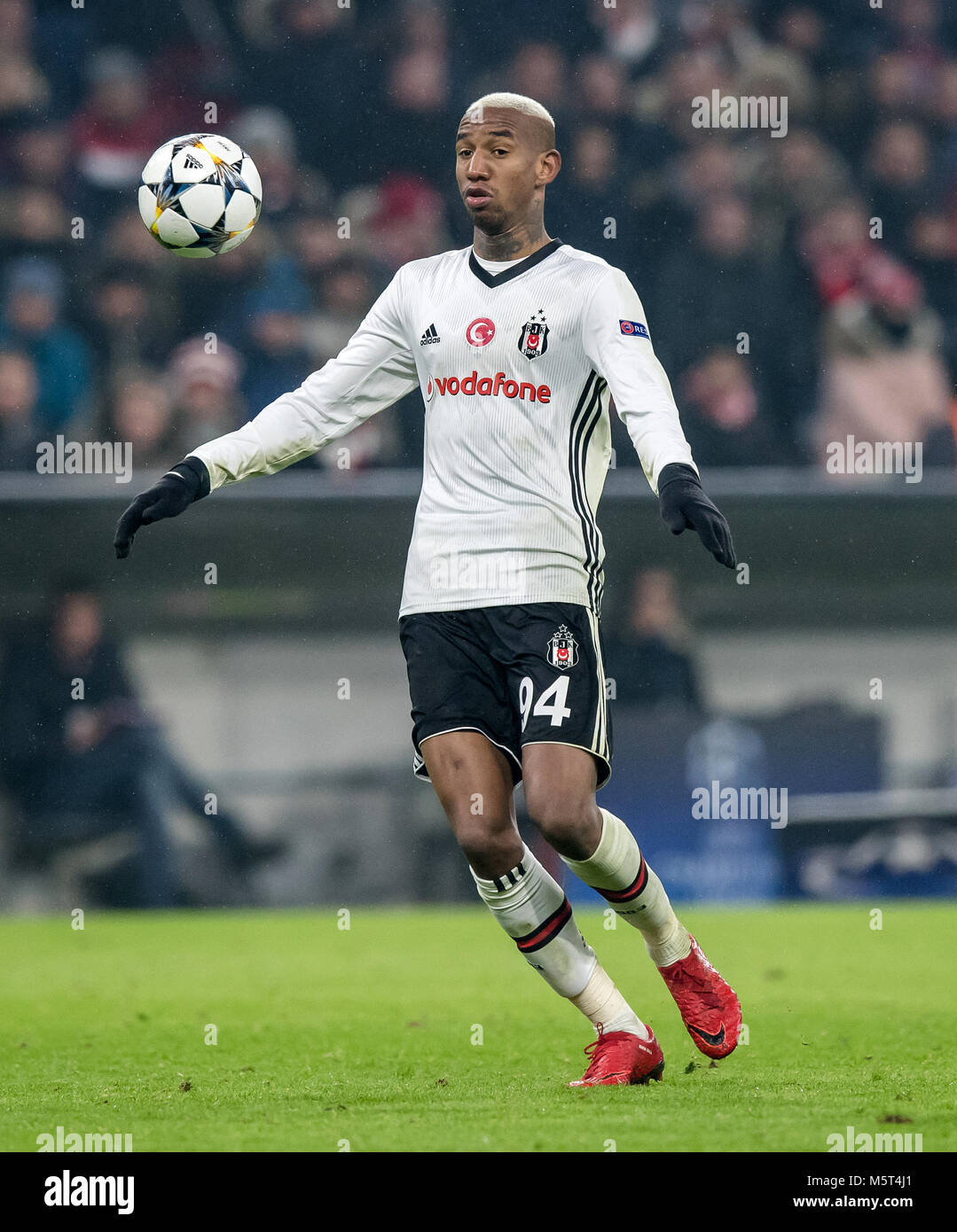 Munich, Germany. 20th Feb, 2018. Bayern team group line-up Football/Soccer  : UEFA Champions League Round of 16 1st leg match between FC Bayern Munchen  5-0 Besiktas JK at Allianz Arena in Munich